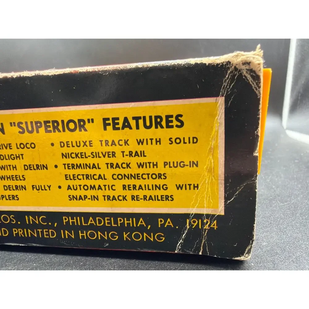 Vintage Bachmann N Scale PCC Trolley PTC #62995 Not Tested Orig Box Papers